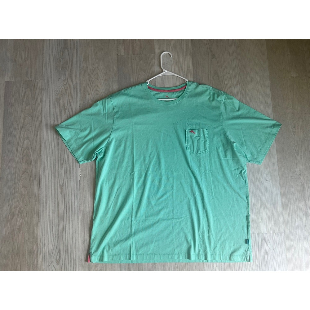 Tommy Bahama Relax Mens Pima Cotton T-Shirt Green Marlin Logo XXXL
